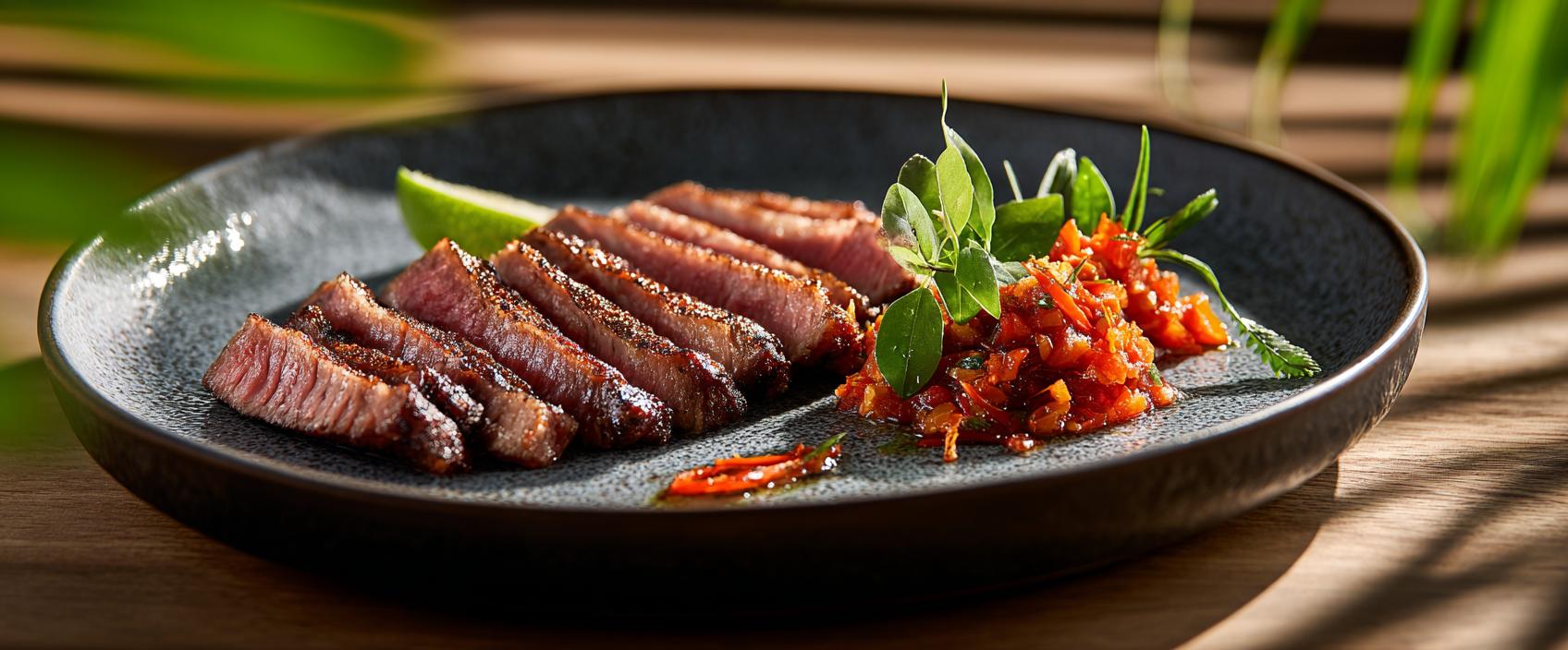 Daging Se'i-Stijl: Gerookt Rund met Sambal Lu'at